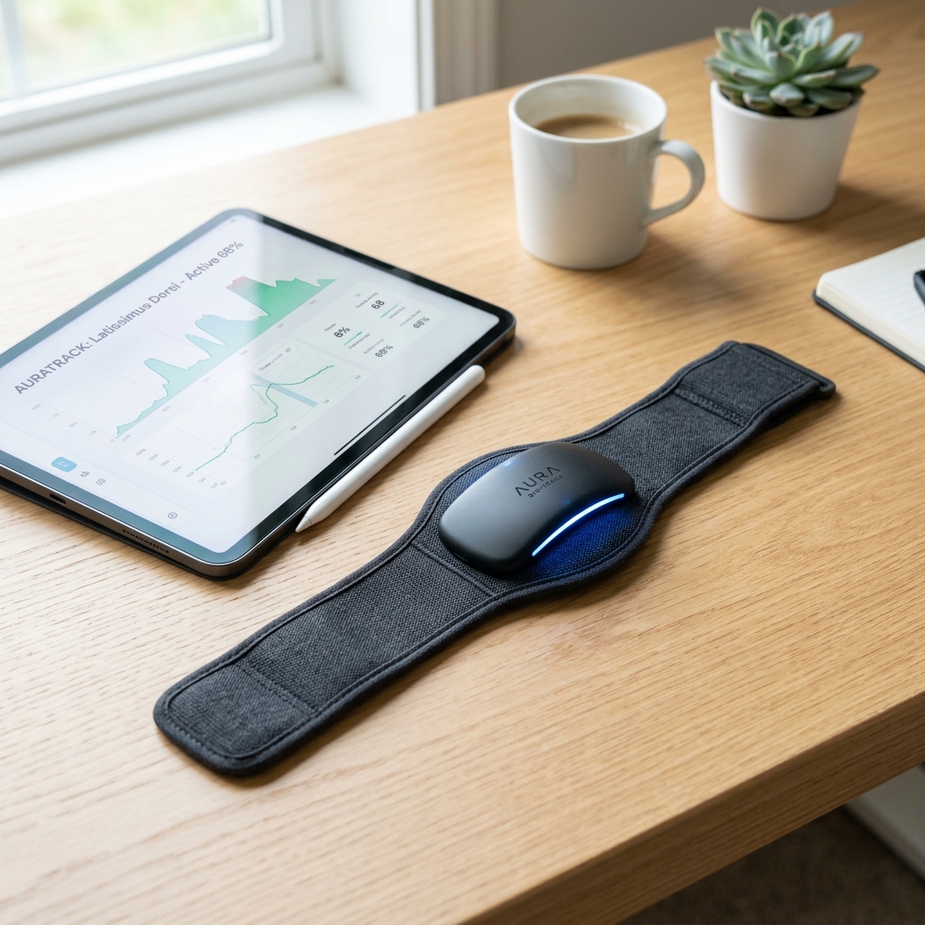 SenseMyo Clinical Desk Setup