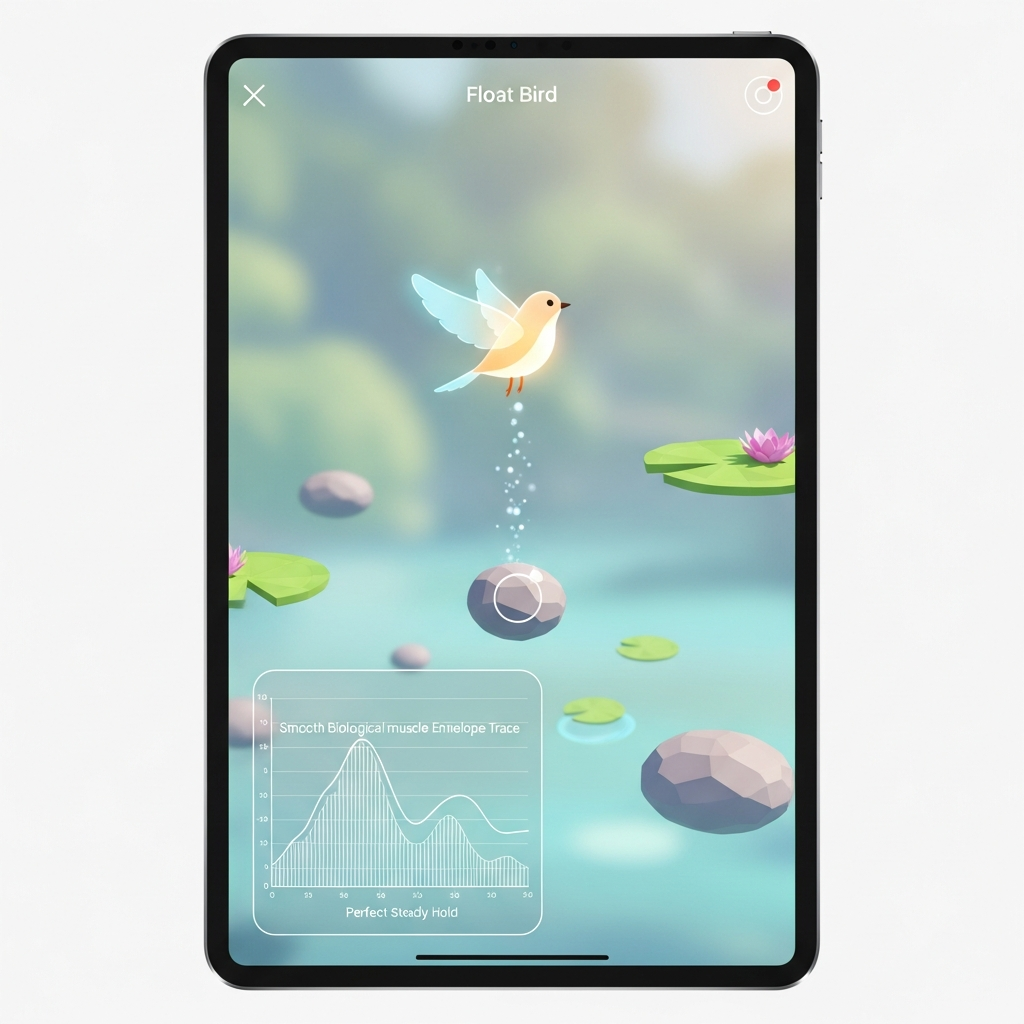 SenseMyo Float Bird Gameplay